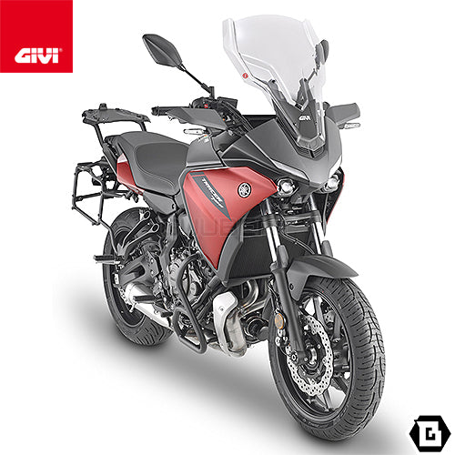 GIVI PL2148 サイドケースホルダー MONOKEY ( モノキー ) 用／YAMAHA トレーサー 700 GT / YAMAHA トレーサー 700専用
