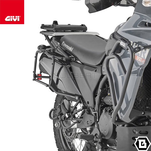 GIVI PL4133 サイドケースホルダー MONOKEY ( モノキー ) 用／KAWASAKI KLR 650 S / KAWASAKI KLR 650専用