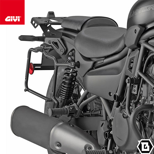 GIVI PL4134 サイドケースホルダー MONOKEY用（E22/DLM30/WL900対応）｜KAWASAKI エリミネーター 500 / エリミネーター 400 対応