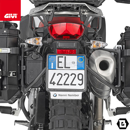 GIVI PL5127CAM サイドケースホルダー TREKKER OUTBACK MONOKEY CAM-SIDE用／BMW F 900 GS ADVENTURE / BMW F 850 GS ADVENTURE / BMW F 850 GS / BMW F 850 GS他専用