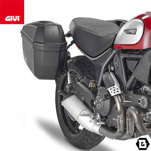 GIVI PL7407 サイドケースホルダー MONOKEY ( モノキー ) 用／DUCATI スクランブラー 800 アイコン / DUCATI スクランブラー 400専用