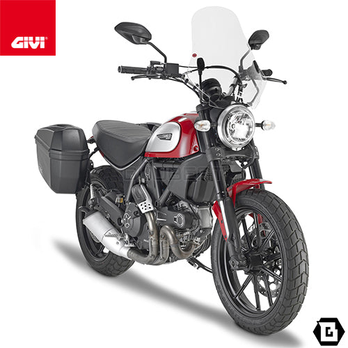 GIVI PL7407 サイドケースホルダー MONOKEY ( モノキー ) 用／DUCATI スクランブラー 800 アイコン / DUCATI スクランブラー 400専用