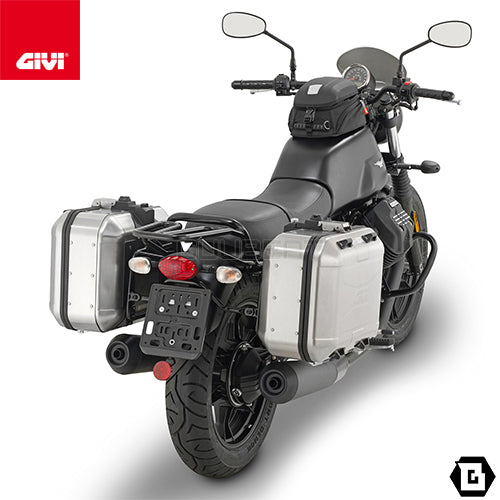 GIVI PL8201 サイドケースホルダー MONOKEY ( モノキー ) 用／MOTO GUZZI V7 3 ストーン / MOTO GUZZI V7 3 スペシャル専用