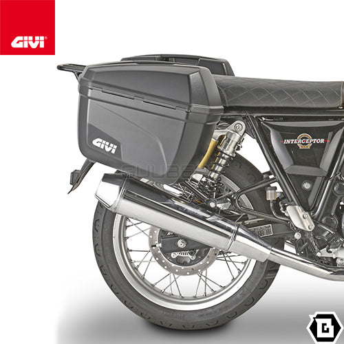 GIVI PL9051 サイドケースホルダー MONOKEY ( モノキー ) 用／ROYAL ENFIELD インターセプター 650専用