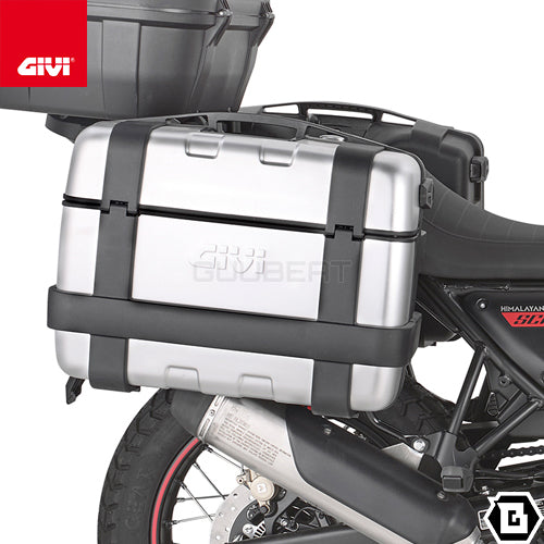 GIVI PL9055 サイドケースホルダー MONOKEY用（RETRO FIT対応／要SR9055）｜ROYAL ENFIELD スクラム 411 対応