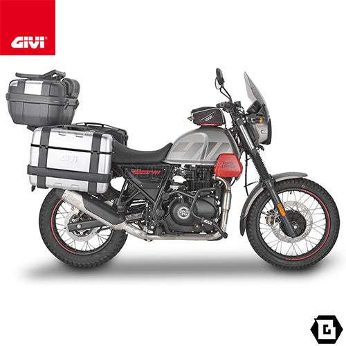 GIVI PL9055 サイドケースホルダー MONOKEY用（RETRO FIT対応／要SR9055）｜ROYAL ENFIELD スクラム 411 対応