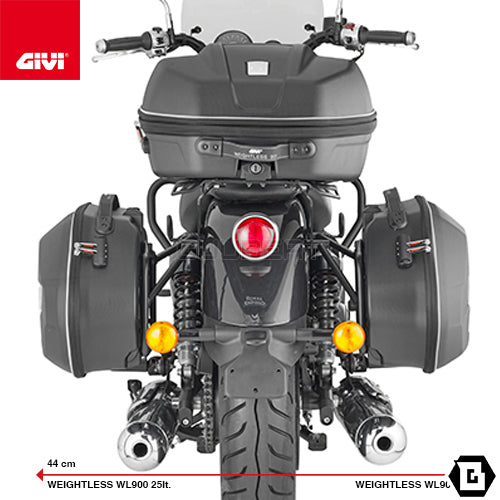 GIVI PL9058 サイドケースホルダー MONOKEY ( モノキー ) 用／ROYAL ENFIELD スーパーメテオ 650専用