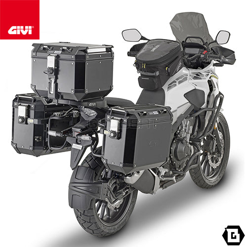 GIVI PLO1171CAM サイドケースホルダー TREKKER OUTBACK MONOKEY CAM-SIDE用 PL ONE-FIT／HONDA NX 500 / HONDA NX 400 / HONDA CB500X / HONDA 400X専用