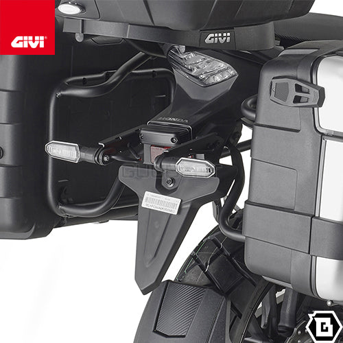 GIVI PLO1171N サイドケースホルダー トレッカーアウトバック・モノキー対応 PL ONE-FIT／HONDA 400X / HONDA CB500X専用