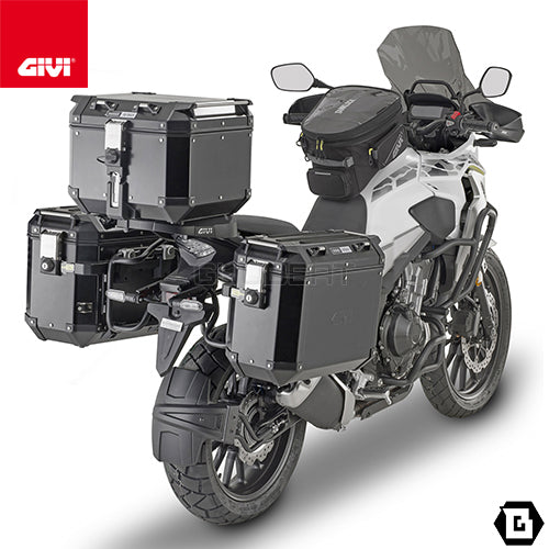 GIVI PLO1171N サイドケースホルダー トレッカーアウトバック・モノキー対応 PL ONE-FIT ／ HONDA 400X / HONDA CB500X専用