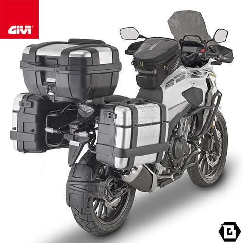 GIVI PLO1171N サイドケースホルダー トレッカーアウトバック・モノキー対応 PL ONE-FIT／HONDA 400X / HONDA CB500X専用