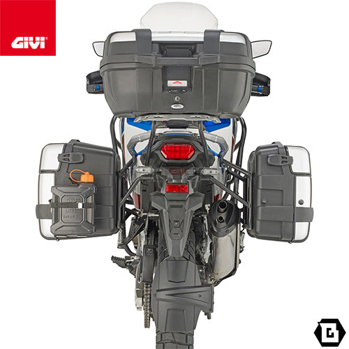 GIVI PLO1178MK サイドケースホルダー MONOKEY ( モノキー ) 用 PL ONE-FIT／HONDA CRF1100L アフリカツインADVSPORTS / HONDA CRF1100L アフリカツインADVSPORTS / HONDA CRF1100L アフリカツイン / HONDA CRF1100L アフリカツイン専用