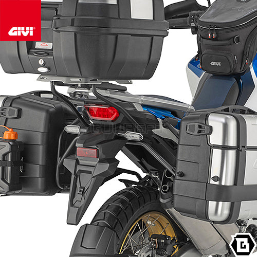 GIVI PLO1178N サイドケースホルダー トレッカーアウトバック・モノキー対応 PL ONE-FIT ／ HONDA CRF1100L アフリカツイン / HONDA CRF1100L アフリカツインADVSPORTS専用