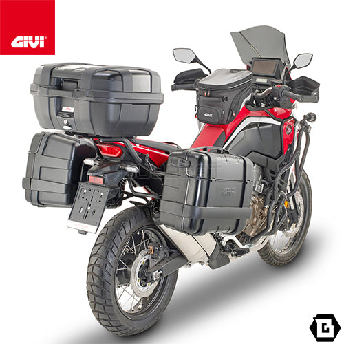 GIVI PLO1179N サイドケースホルダー トレッカーアウトバック・モノキー対応 PL ONE-FIT／HONDA CRF1100L アフリカツイン専用