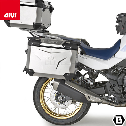 GIVI PLO1201CAM サイドケースホルダー TREKKER OUTBACK MONOKEY CAM-SIDE用 PL ONE-FIT／HONDA XL750 トランザルプ専用