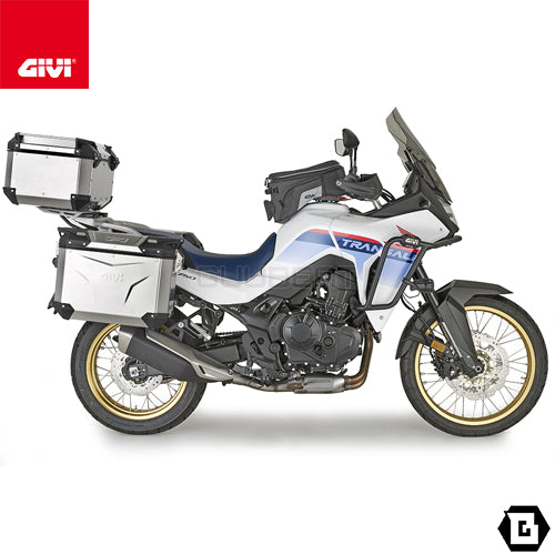 GIVI PLO1201CAM サイドケースホルダー TREKKER OUTBACK MONOKEY CAM-SIDE用 PL ONE-FIT／HONDA XL750 トランザルプ専用