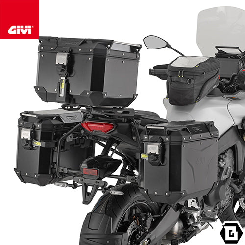 GIVI PLO2171CAM サイドケースホルダー TREKKER OUTBACK用 MONOKEY CAM-SIDE｜YAMAHA トレーサー 9 / トレーサー 9 GT 対応