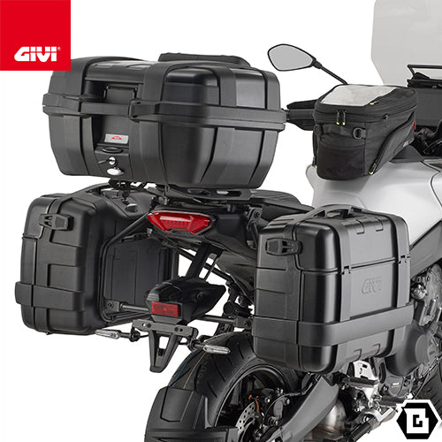 GIVI PLO2171MK サイドケースホルダー MONOKEY（モノキー）用 PL ONE-FIT｜YAMAHA トレーサー 9 / トレーサー 9 GT 対応