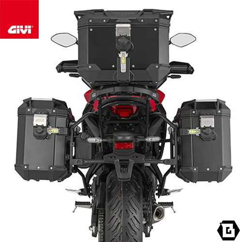 GIVI PLO2177CAM サイドケースホルダー TREKKER OUTBACK用 MONOKEY CAM-SIDE｜YAMAHA トレーサー 700 対応
