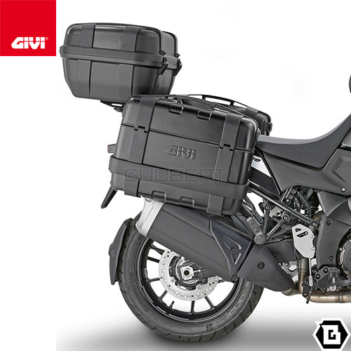 GIVI PLO3117N サイドケースホルダー トレッカーアウトバック・モノキー対応 PL ONE-FIT／SUZUKI Vストローム 1050 / SUZUKI Vストローム 1050 XT専用