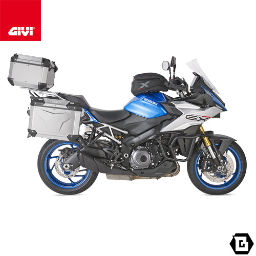 GIVI PLO3128CAM サイドケースホルダー TREKKER OUTBACK MONOKEY CAM-SIDE用 PL ONE-FIT／SUZUKI GSX-S1000 GX専用