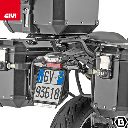 GIVI PLO5137N サイドケースホルダー トレッカーアウトバック・モノキー対応 PL ONE-FIT／BMW F 900 XR専用