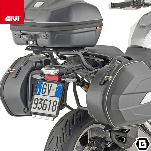 GIVI PLO5137N サイドケースホルダー トレッカーアウトバック・モノキー対応 PL ONE-FIT／BMW F 900 XR専用