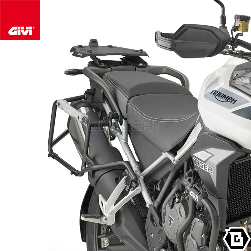 GIVI PLO6425CAM サイドケースホルダー TREKKER OUTBACK MONOKEY CAM-SIDE用 PL ONE-FIT／TRIUMPH タイガー 900 / TRIUMPH タイガー 900専用