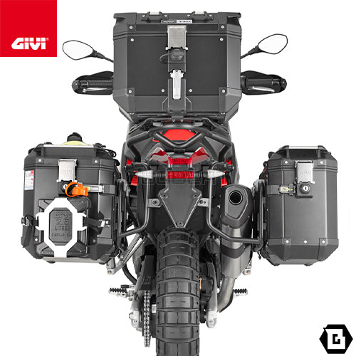 GIVI PLO6710CAM サイドケースホルダー TREKKER OUTBACK MONOKEY CAM-SIDE用 PL ONE-FIT ／ APRILIA トゥアレグ 660専用