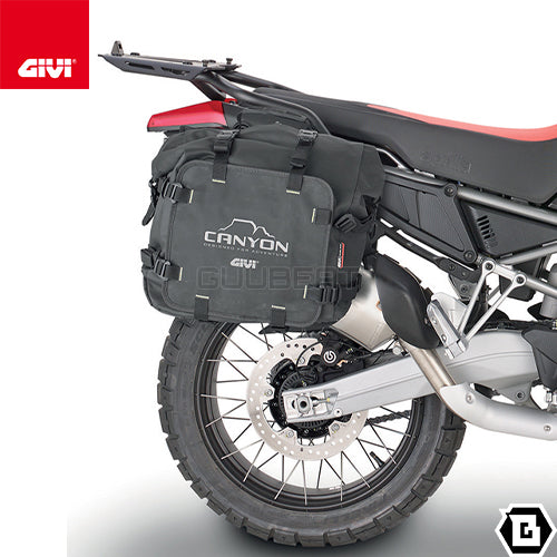 GIVI PLO6710MK サイドケースホルダー MONOKEY ( モノキー ) 用 PL ONE-FIT／APRILIA トゥアレグ 660 ラリー他専用