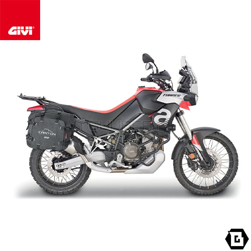 GIVI PLO6710MK サイドケースホルダー MONOKEY ( モノキー ) 用 PL ONE-FIT／APRILIA トゥアレグ 660 ラリー他専用
