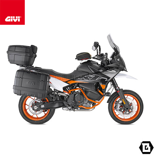 GIVI PLO7717MK サイドケースホルダー MONOKEY ( モノキー ) 用 PL ONE-FIT／KTM 890 SMT / KTM 890 アドベンチャー / KTM 890 アドベンチャー / KTM 790 アドベンチャー R他専用