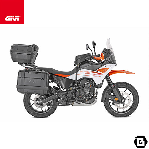 GIVI PLO7718MK サイドケースホルダー MONOKEY（モノキー）用 PL ONE-FIT｜KTM 390 アドベンチャー R / 390 アドベンチャー X 対応