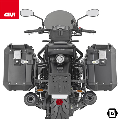 GIVI PLO8206CAM サイドケースホルダー TREKKER OUTBACK MONOKEY CAM-SIDE用 PL ONE-FIT／MOTO GUZZI V7 ストーン専用