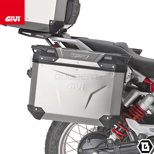 GIVI PLO8209CAM サイドケースホルダー TREKKER OUTBACK MONOKEY CAM-SIDE用 PL ONE-FIT ／ MOTO GUZZI V85 TT専用