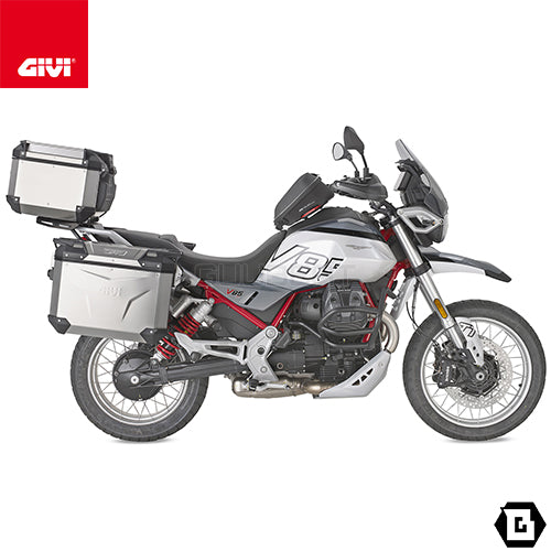 GIVI PLO8209CAM サイドケースホルダー TREKKER OUTBACK MONOKEY CAM-SIDE用 PL ONE-FIT ／ MOTO GUZZI V85 TT専用