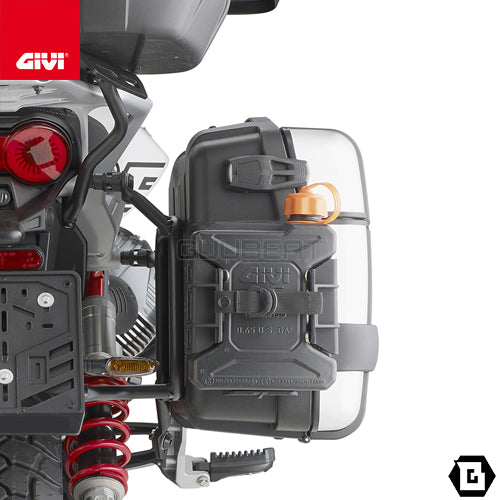 GIVI PLO8209MK サイドケースホルダー MONOKEY（モノキー）用 PL ONE-FIT｜MOTO GUZZI V85 TT 対応