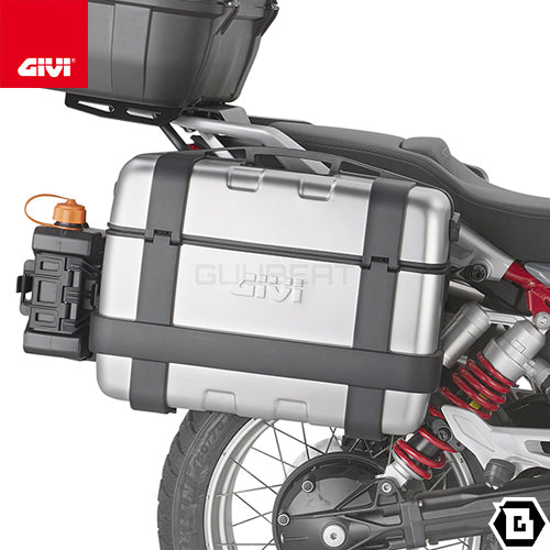 GIVI PLO8209MK サイドケースホルダー MONOKEY（モノキー）用 PL ONE-FIT｜MOTO GUZZI V85 TT 対応