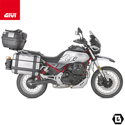 GIVI PLO8209MK サイドケースホルダー MONOKEY（モノキー）用 PL ONE-FIT｜MOTO GUZZI V85 TT 対応