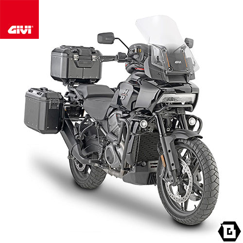 GIVI PLO8400MK サイドケースホルダー MONOKEY ( モノキー ) 用 PL ONE-FIT ／ HARLEY DAVIDSON パンアメリカン 1250専用