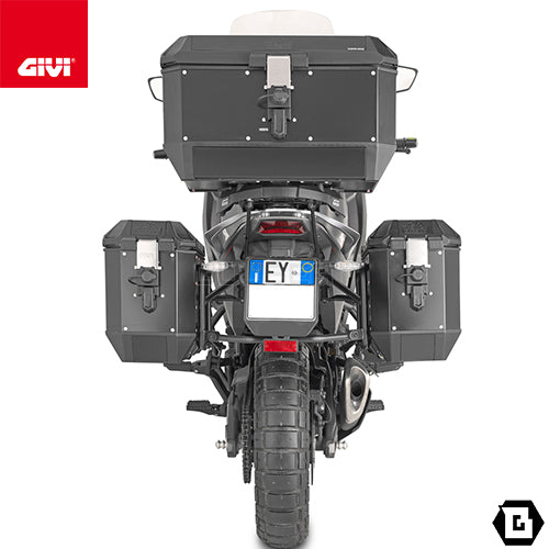 GIVI PLO9350MK サイドケースホルダー MONOKEY ( モノキー ) 用 PL ONE-FIT／MOTO MORINI X-CAPE 649専用