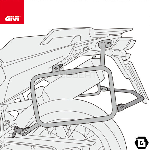 GIVI PLO9430CAM サイドケースホルダー TREKKER OUTBACK MONOKEY CAM-SIDE用 PL ONE-FIT／HUSQVARNA ノーデン 901専用