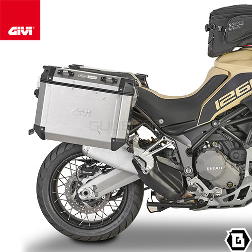 GIVI PLOR7412CAM サイドケースホルダー ラピッドリリース機能付き TREKKER OUTBACK MONOKEY CAM-SIDE用 PL ONE-FIT／DUCATI ムルティストラーダ 1260 ENDURO / DUCATI ムルティストラーダ 950 S専用