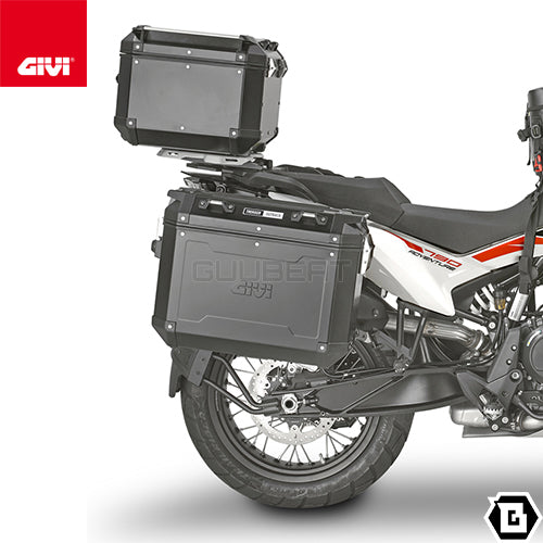 GIVI PLOR7710CAM サイドケースホルダー ラピッドリリース機能付き TREKKER OUTBACK MONOKEY CAM-SIDE用 PL ONE-FIT／KTM 790 アドベンチャー R / KTM 790 アドベンチャー / KTM 890 アドベンチャー専用