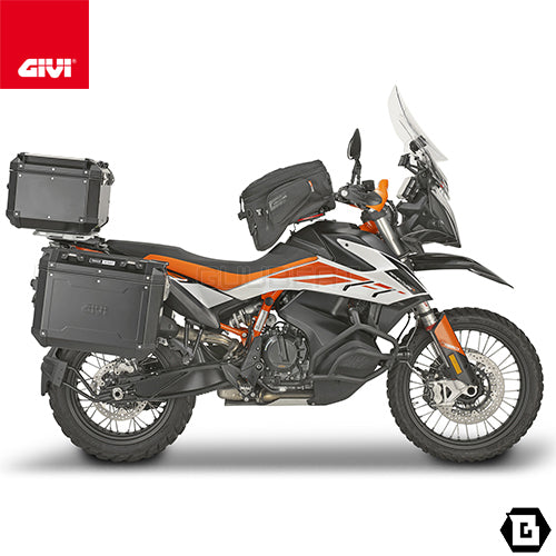 GIVI PLOR7710N サイドケースホルダー トレッカーアウトバック・モノキー対応 PL ONE-FIT クイックリリース機能／KTM 790 アドベンチャー R / KTM 790 アドベンチャー専用