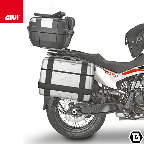 GIVI PLOR7710N サイドケースホルダー トレッカーアウトバック・モノキー対応 PL ONE-FIT クイックリリース機能／KTM 790 アドベンチャー R / KTM 790 アドベンチャー専用