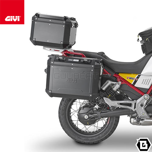 GIVI PLOR8203CAM サイドケースホルダー ラピッドリリース機能付き TREKKER OUTBACK MONOKEY CAM-SIDE用 PL ONE-FIT／MOTO GUZZI V85 TT専用