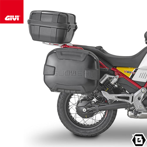 GIVI PLOR8203MK サイドケースホルダー MONOKEY ( モノキー ) 用 PL ONE-FIT クイックリリース機能／MOTO GUZZI V85 TT専用