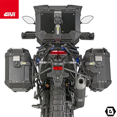 GIVI PLOS2174CAM サイドケースホルダー TREKKER OUTBACK EVO用 PL ONE-FIT CAM-SIDE｜YAMAHA テネレ 700 ラリー / テネレ 700 / テネレ 700 ワールドレイド 対応