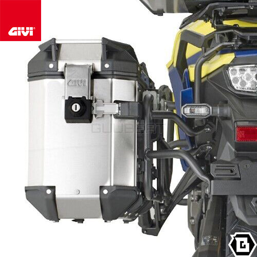 GIVI PLOS3125CAM サイドケースホルダー TREKKER OUTBACK EVO用 PL ONE-FIT CAM-SIDE／SUZUKI V-STROM 800SE / SUZUKI V-STROM 800DE専用